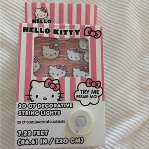 Hello Kitty Decorative String Lights NWT